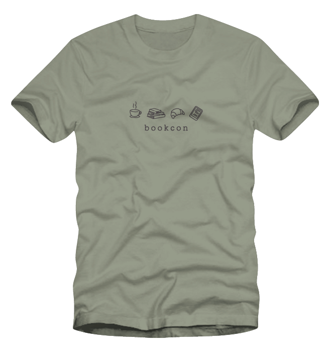 Embroidered Bookish T-Shirt