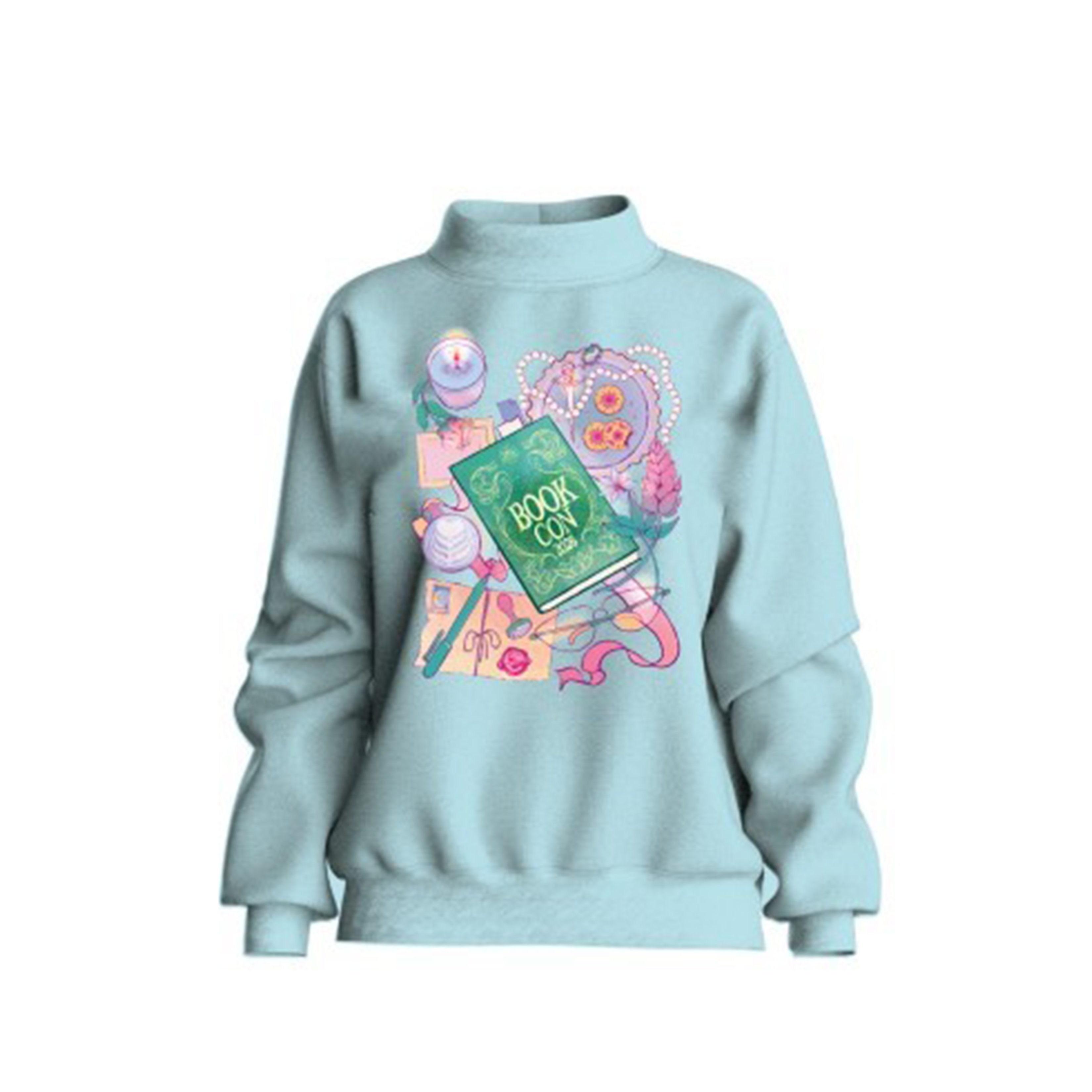 Mock Neck Sweatshirt